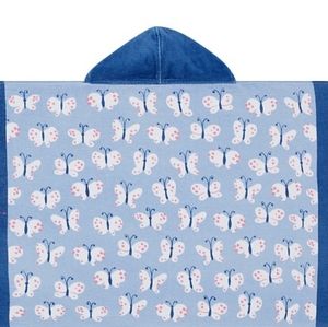 Pottery Barn Kids Beach Towel Hooded Butterfly NWT